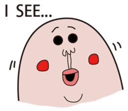 Philtrum Man sticker #6693240