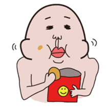 Philtrum Man sticker #6693242