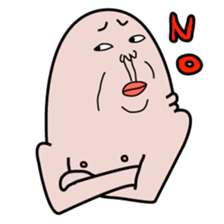 Philtrum Man sticker #6693245