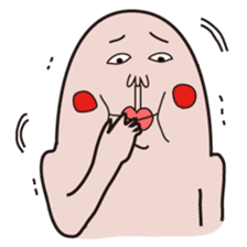 Philtrum Man sticker #6693250