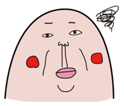 Philtrum Man sticker #6693251