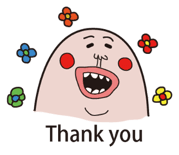 Philtrum Man sticker #6693255