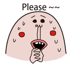 Philtrum Man sticker #6693258