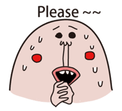 Philtrum Man sticker #6693258