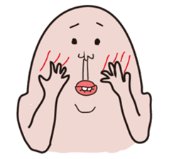 Philtrum Man sticker #6693261