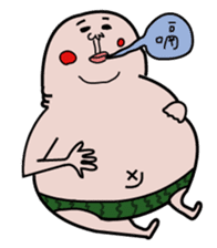 Philtrum Man sticker #6693262