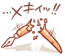 A sticker for a painter!! sticker #6693265