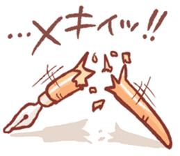 A sticker for a painter!! sticker #6693265