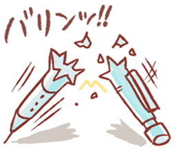 A sticker for a painter!! sticker #6693271