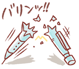 A sticker for a painter!! sticker #6693271