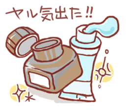 A sticker for a painter!! sticker #6693277