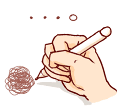 A sticker for a painter!! sticker #6693291