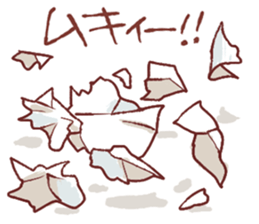 A sticker for a painter!! sticker #6693295