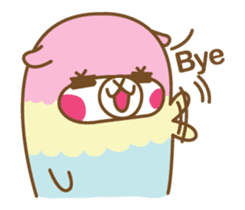 Rainbow The Alpaca sticker #6693665