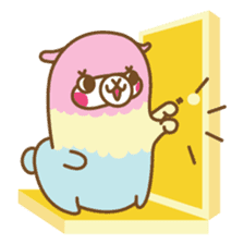 Rainbow The Alpaca sticker #6693667