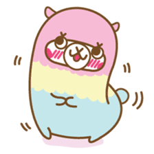 Rainbow The Alpaca sticker #6693668
