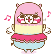 Rainbow The Alpaca sticker #6693678