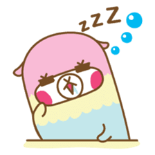 Rainbow The Alpaca sticker #6693681