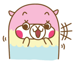 Rainbow The Alpaca sticker #6693684