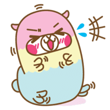 Rainbow The Alpaca sticker #6693685