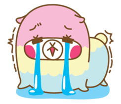 Rainbow The Alpaca sticker #6693691