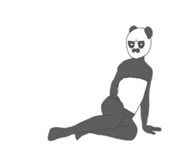 Panda is Cute(Foreign countries sticker #6693956