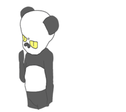 Panda is Cute(Foreign countries sticker #6693984