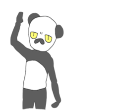 Panda is Cute(Foreign countries sticker #6693992