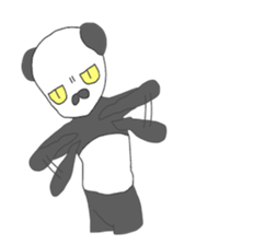 Panda is Cute(Foreign countries sticker #6693998