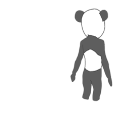 Panda is Cute(Foreign countries sticker #6694000