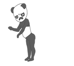 Panda is Cute(Foreign countries sticker #6694006