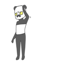 Panda is Cute(Foreign countries sticker #6694021