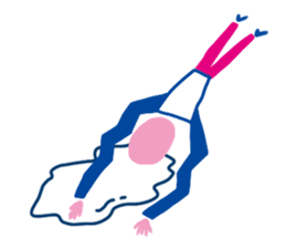 pink man stickers sticker #6694187