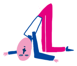 pink man stickers sticker #6694188