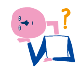 pink man stickers sticker #6694194