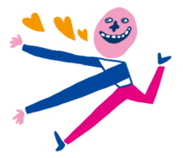 pink man stickers sticker #6694200