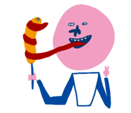 pink man stickers sticker #6694207