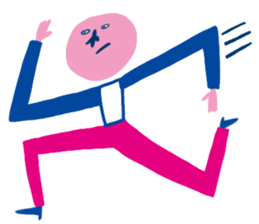 pink man stickers sticker #6694214