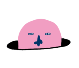 pink man stickers sticker #6694215