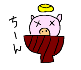 pig bu-chan sticker #6694266