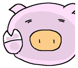 pig bu-chan sticker #6694288