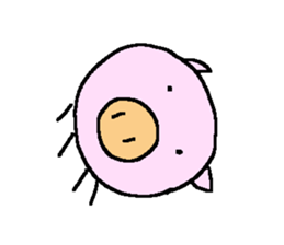 pig bu-chan sticker #6694289