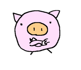 pig bu-chan sticker #6694302