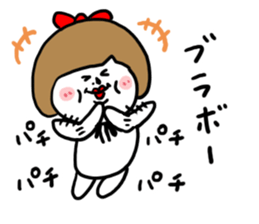 Bobbed Ugly Girl sticker #6694358