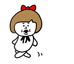 Bobbed Ugly Girl sticker #6694361