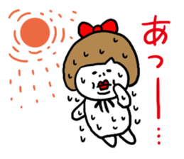 Bobbed Ugly Girl sticker #6694381