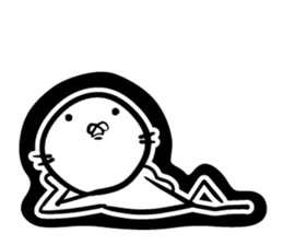 Balloon seals sticker #6694473