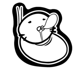 Balloon seals sticker #6694475