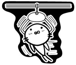 Balloon seals sticker #6694502