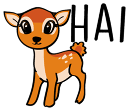 Si Kancil sticker #6694584